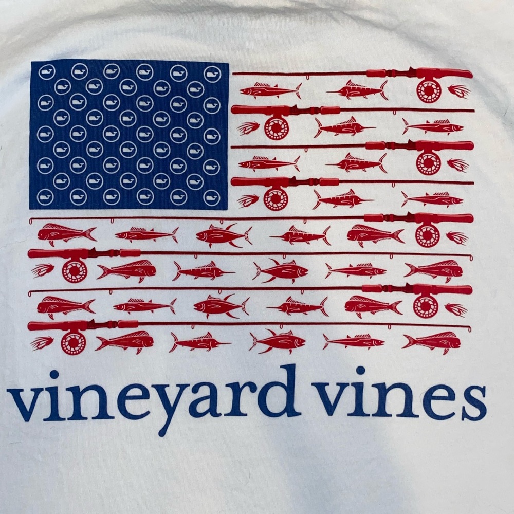 Fish Flag Vineyard Vines T-Shirt